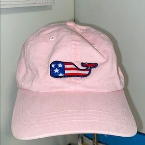 Vineyard Vines Pink USA Hat